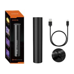Lukturis Superfire UV 365nm lādējams USB