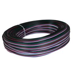 Kabelis 5x0.32mm2 RGBW LED