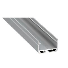 LED profils Lumines tips B sudraba anodēts 2.02m