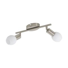 Sp.l.-VEDRA 2x3.5W LED 3000K 760lm mat.niķeļa