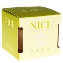 Svece glāzē Nice Amazing Attitude