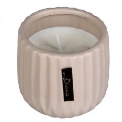 Svece keramikas podā 7.8x7.2cm 35h