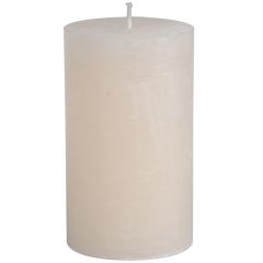 Svece-stabs Rustik 7x12cm ziloņkaula