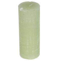 Svece-stabs Rustik 6x16cm g.zaļa