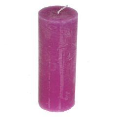 Svece Rustik 6x16cm lillā