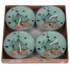 Tējas sveces Maxi būrītis 4gab.