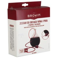 Šļūtene vīna pārliešanai ar pumpi