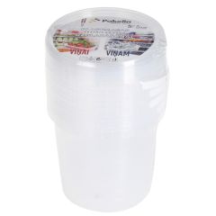 Spainis ar vāku plastm., caursp., 770ml 5gab.