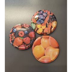 Vāciņš metāla Augļi 82mm 10gab.