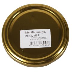 Vāciņš metāla Zelta 82mm