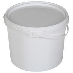 Spainis ar vāku 3.0l balts, plastmasas