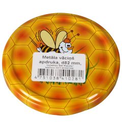 Vāciņš metāla D82mm dzeltens ar biti