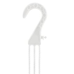 Puķu poda āķis 33cm balts