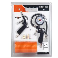 Pneimatisko pied. kompl. 6gab.