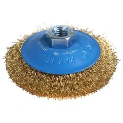 Diskveida birste ar vītni 100mm.misiņa 0,3mm,HT7D722
