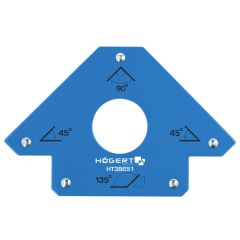 Magnētisks mainleņķu stūrenis metināšanai 155x102x18mm, slod