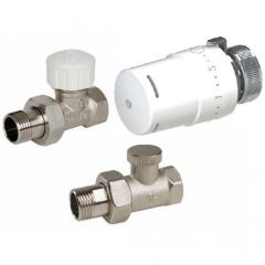 Ventīļu kompl. Radiatoru Arco Teide 1/2' taisns