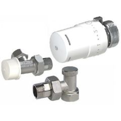 Ventīļu kompl. Radiatoru Arco Teide 1/2' aksialais