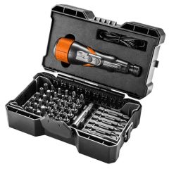 Skrūvgriezis NEO 3.6V Li-Ion Micro-USB ar piederumiem