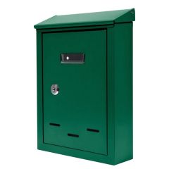 Pastkaste 385x200x60mm zaļa