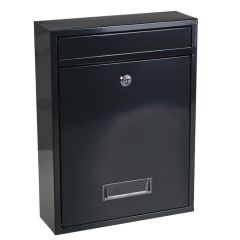 Pastkaste 360x260x80mm melna