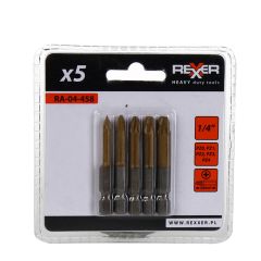 Uzgaļu kompl. 5gab. 50mm 1/4''