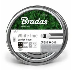 Ūdens šļūtene White Line 3/4''-20m pelēka