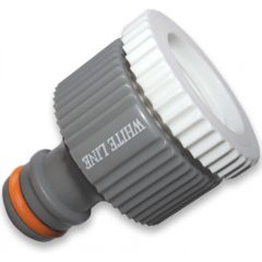 Konektors WHITE LINE ar iekšējo vītni 3/4''-1/2'' F