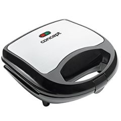 Sviestmaižu tosteris Concept 700W melns/ner.tēr.