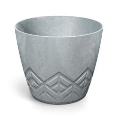 Puķu pods Areco Beton Effect 158x158x132mm gaišs