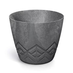 Puķu pods Areco Beton Effect 178x178x149mm tumšs