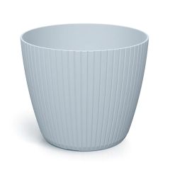 Puķu pods Lamia 138x138x115mm gaiši pelēks