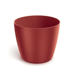 Puķu pods Regula 158x158x132mm dedzināta ķieģeļa krāsā