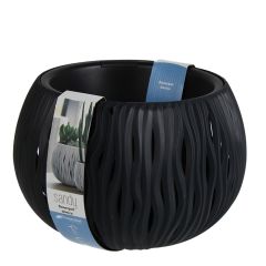 Puķu pods Blow Sandy antrac. d29cm