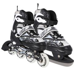 Slidas Nils NH10927 2in1 S-izm(31-34) melnas