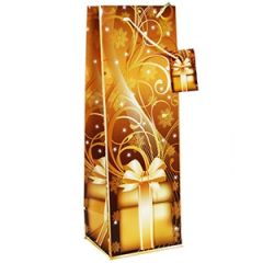 Dāvanu maisiņš Ziemassvētku 12x10x35cm