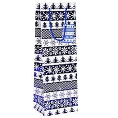 Dāvanu maisiņš Ziemassvētku 12x10x35cm