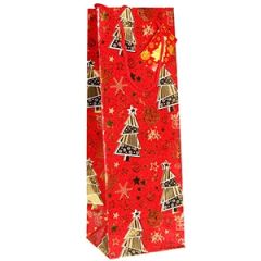 Dāvanu maisiņš Ziemassvētku 12x10x35cm