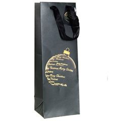 Dāvanu maisiņš Ziemassvētku 12x10x35cm