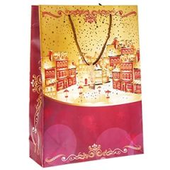 Dāvanu maisiņš Ziemassvētku 25x8,5x34,5cm