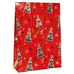 Dāvanu maisiņš Ziemassvētku 25x8,5x34,5cm