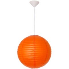 Gr.l.-PAPER 60W E27 D30cm oranža