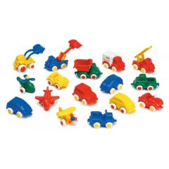 Rot. Auto VT Mini Chubbies 7cm, sort. 1+