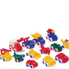 Rot. Auto VT 10cm, sort. 1+