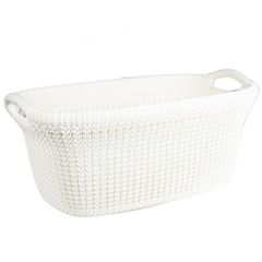 Veļas grozs Knit 40L krēmkr.