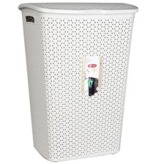 Veļas grozs My Style 55l krēmkrāsas