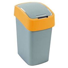 Atkritumu tvertne Curver Flip Bin 25L sudr./dzeltens