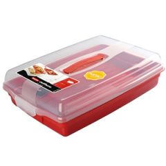 Kūkas transp.kaste 45x29.5cm sarkana