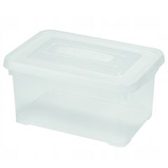 Kaste ar vāku Handy 6l caurspīdīga