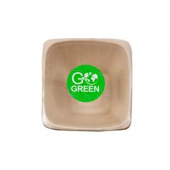 Vienreizliet. Bļodas cukurniedru 1300ml kvadrāta 5gab.